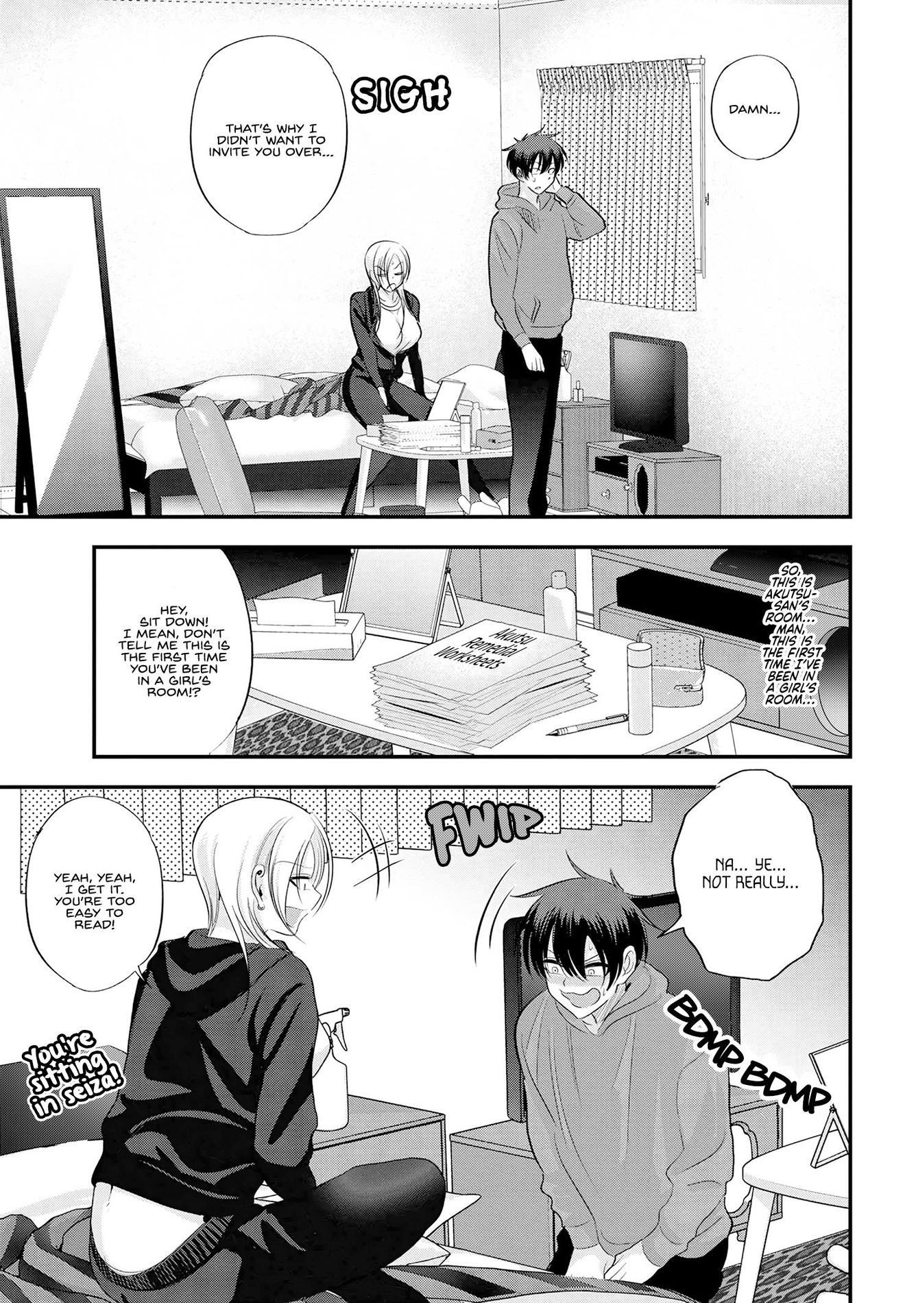 Please go home! Akutsu-san, Chapter 146 image 3